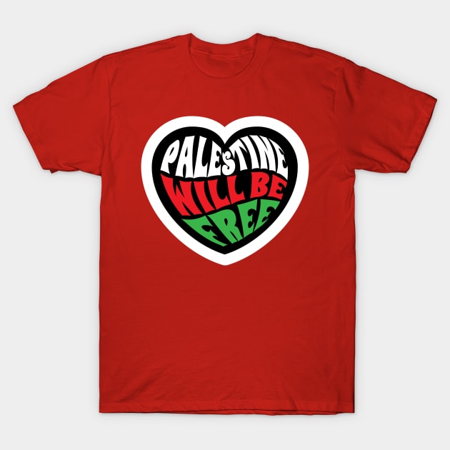 Free Palestine T-Shirt by Amharic Avenue